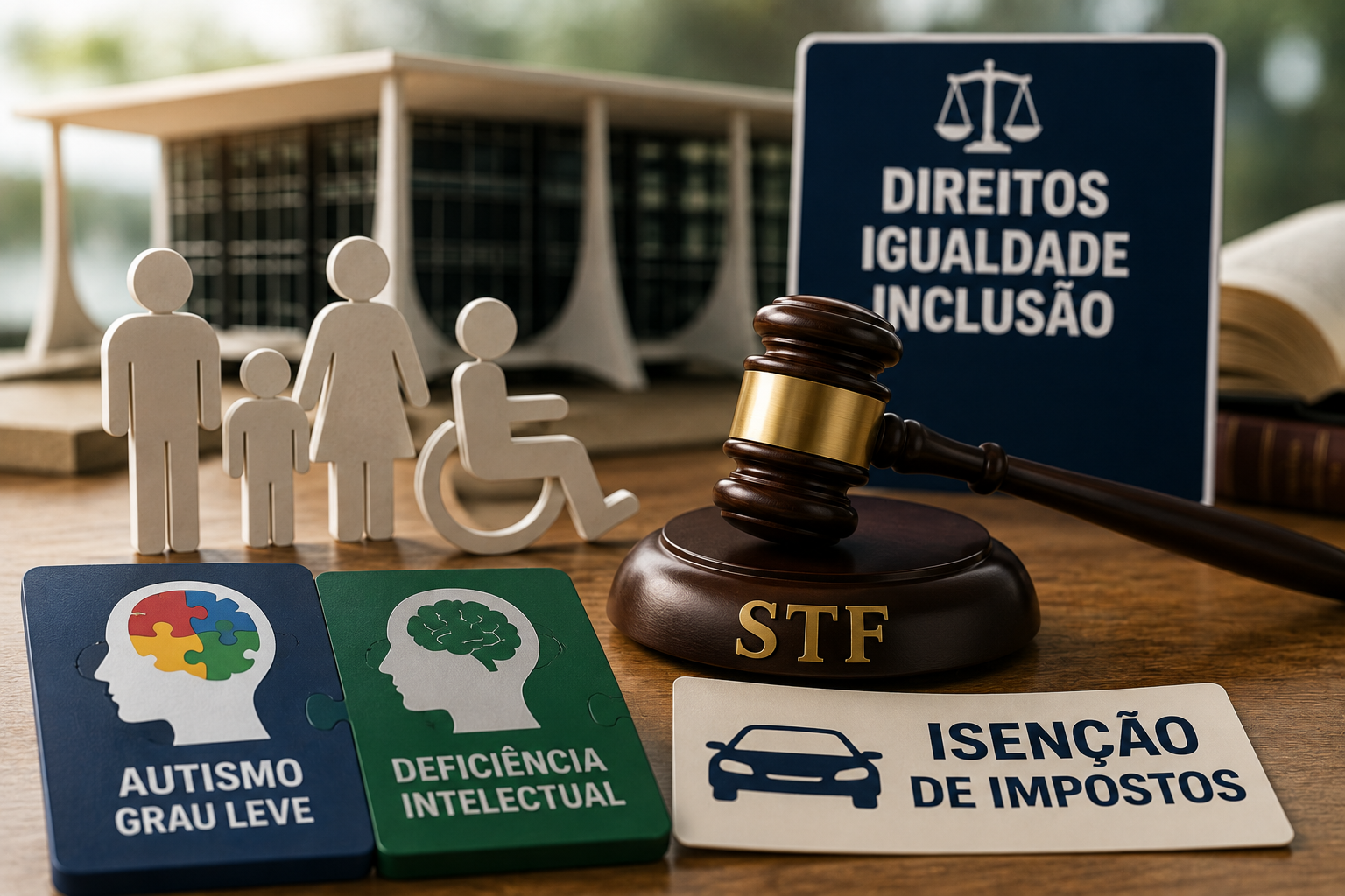 STF Decide Autismo Grau Leve e Deficiência Intelectual Podem Ter Direito à Isenção