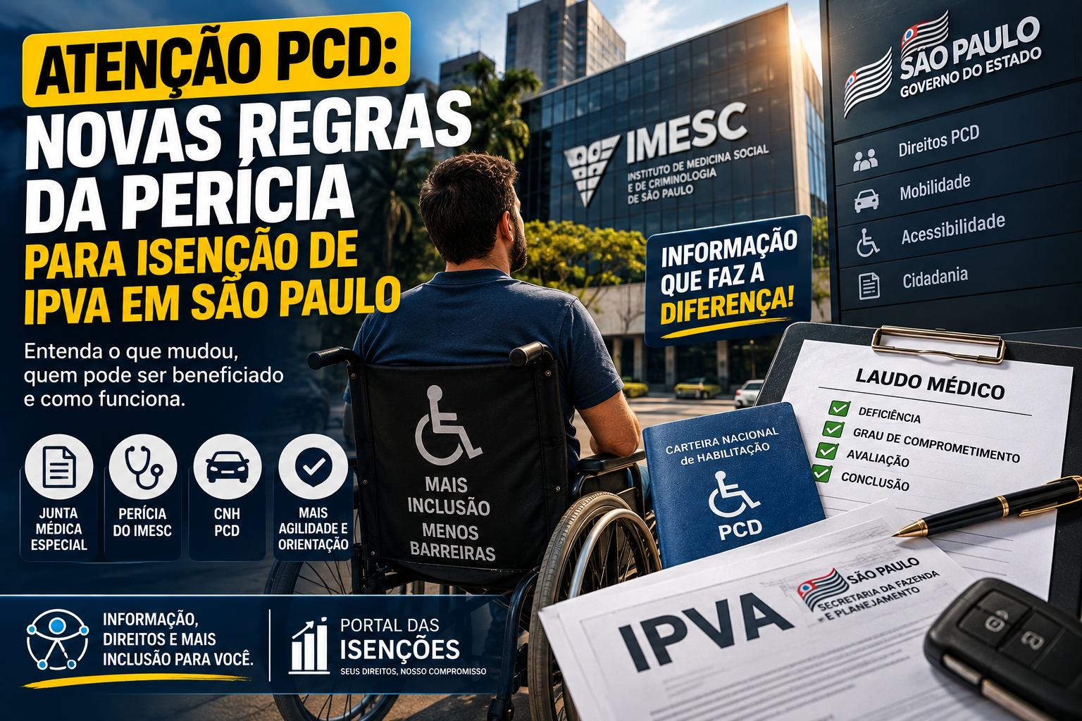 Perícia do IPVA PCD